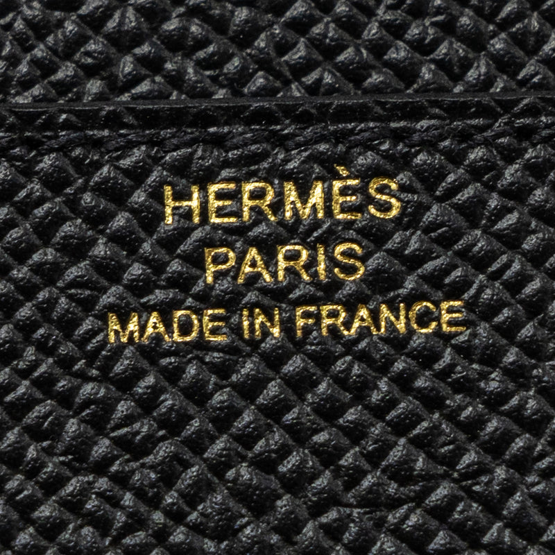 Hermes Constance To Go Epsom Black GHW Stamp B