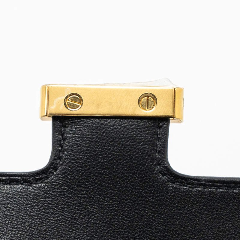 Hermes Constance To Go Epsom Black GHW Stamp B