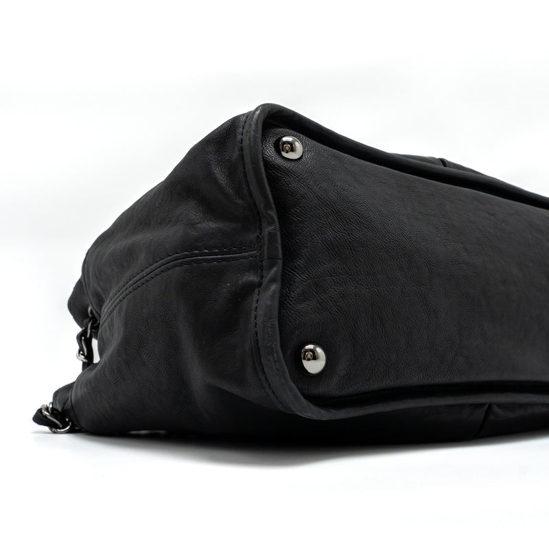 Chanel Tote Bag Calfskin Black SHW