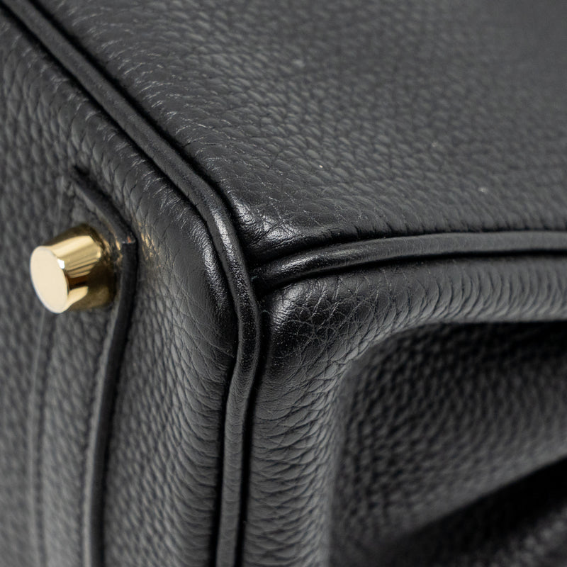 Hermes birkin 25 togo black GHW stamp Z