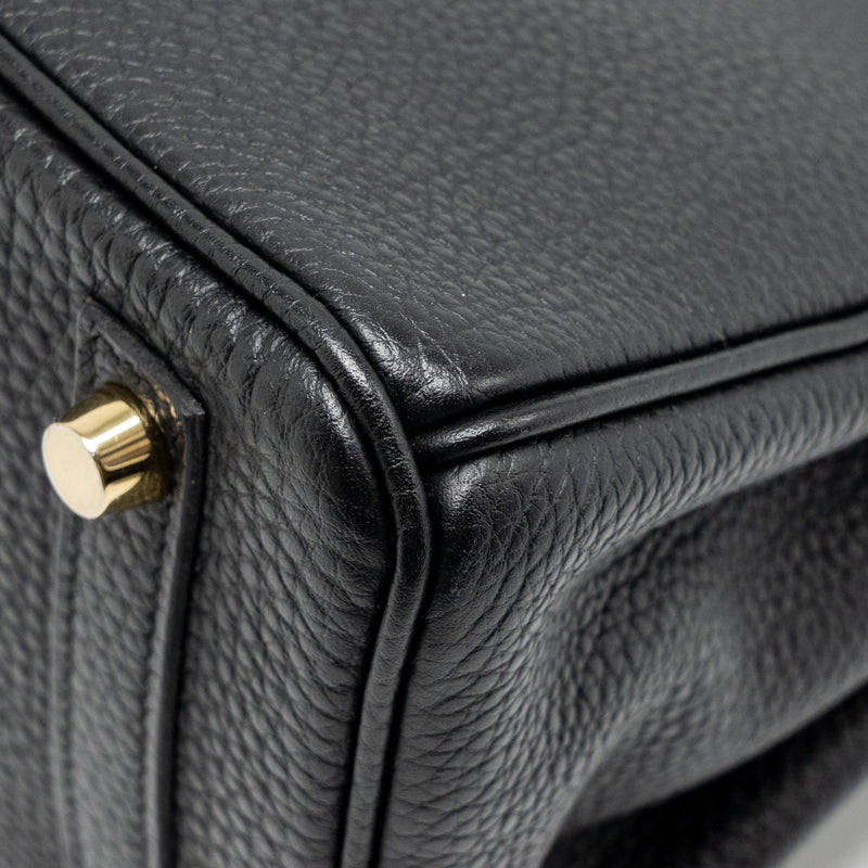 Hermes birkin 25 togo black GHW stamp Z