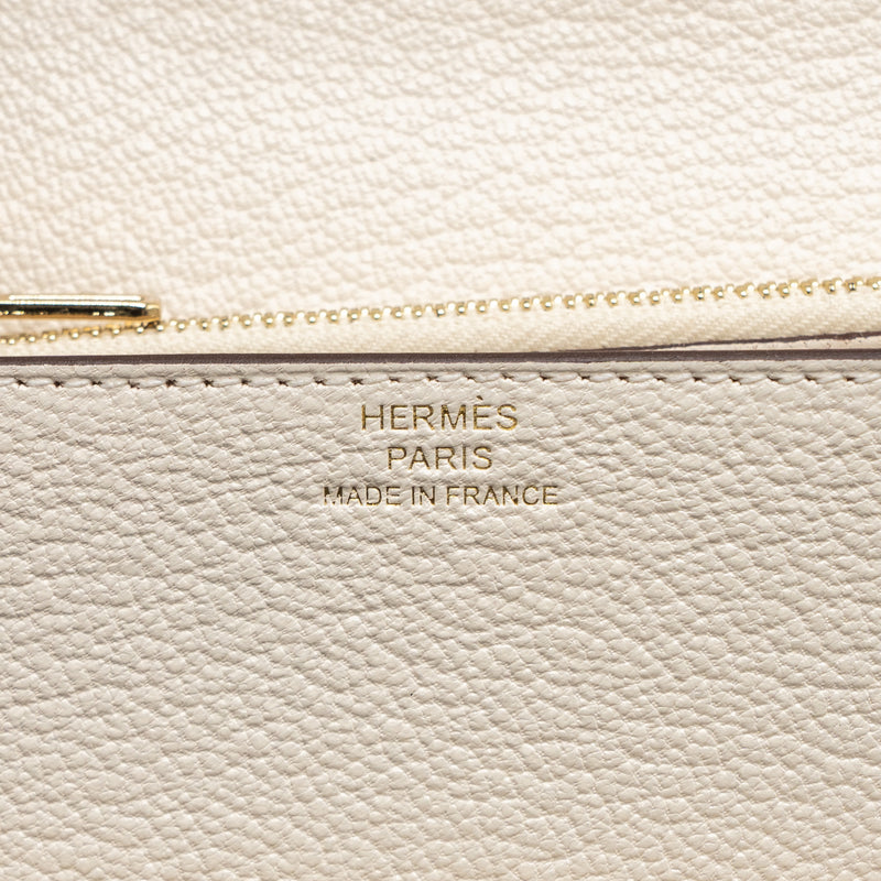 Hermes roulis slim chevre mysore nata LGHW stamp U