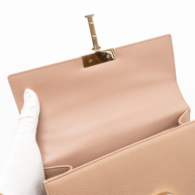 Dior 30 Montaigne Chain Bag Calfskin Pink LGHW