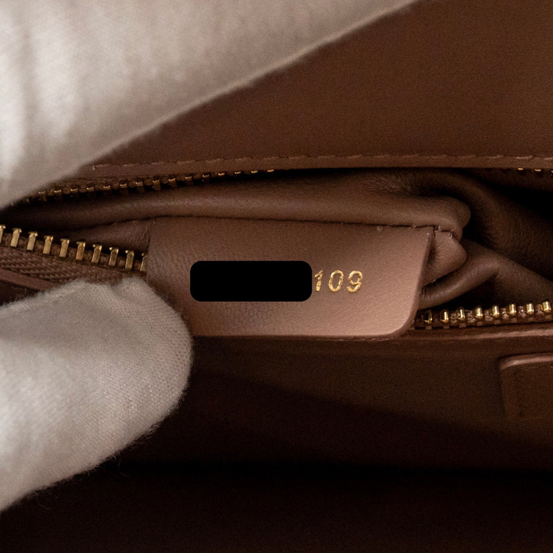 Dior 30 Montaigne Chain Bag Calfskin Pink LGHW