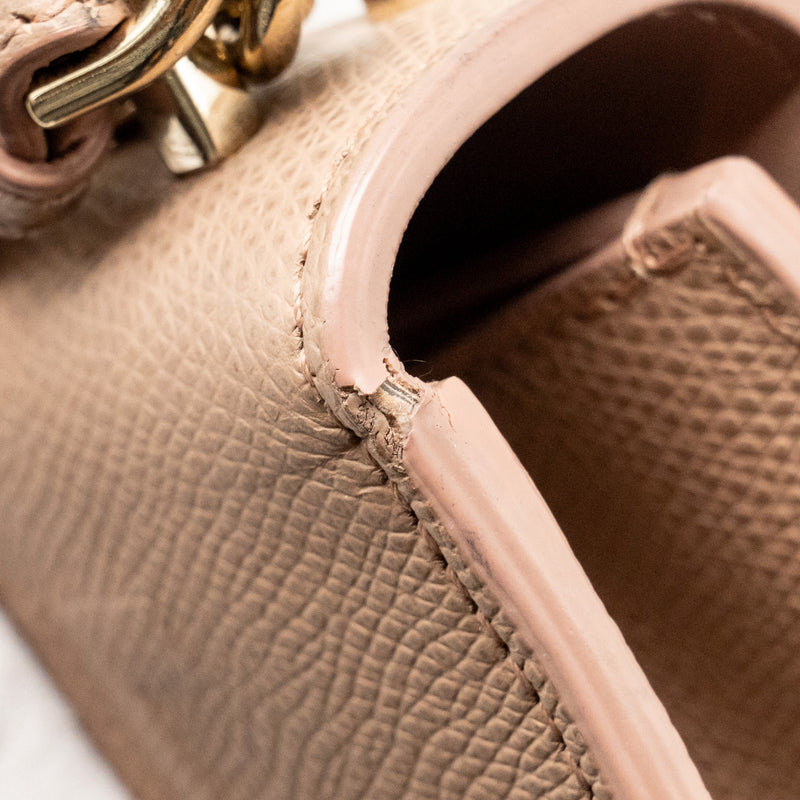 Dior 30 Montaigne Chain Bag Calfskin Pink LGHW