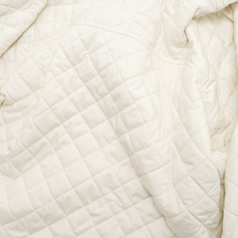 Hermes size 36 reversible double side jacket Polyester white