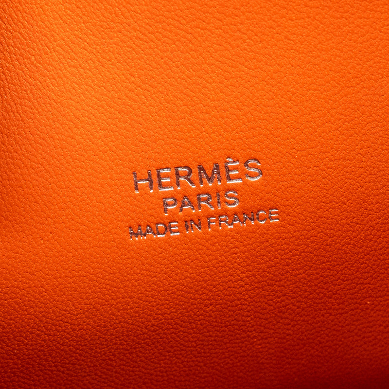 Hermes bolide 27 epsom orange SHW Stamp X