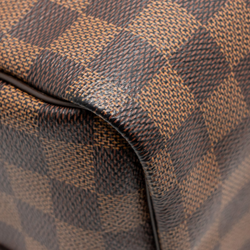 Louis Vuitton Speedy Bandouliere 30 Damier Ebene Canvas GHW