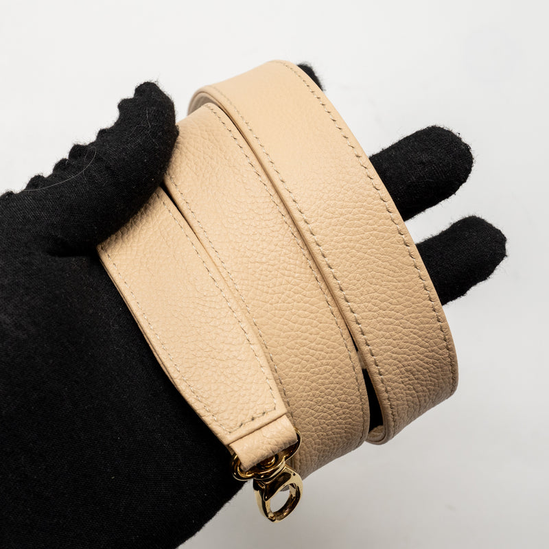 Chanel Cerf Tote Bag caviar beige GHW