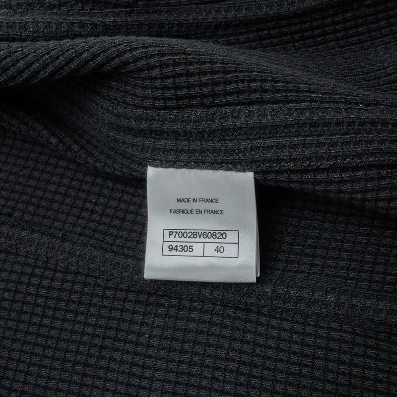 Chanel size 40 21C Jacket cotton Black