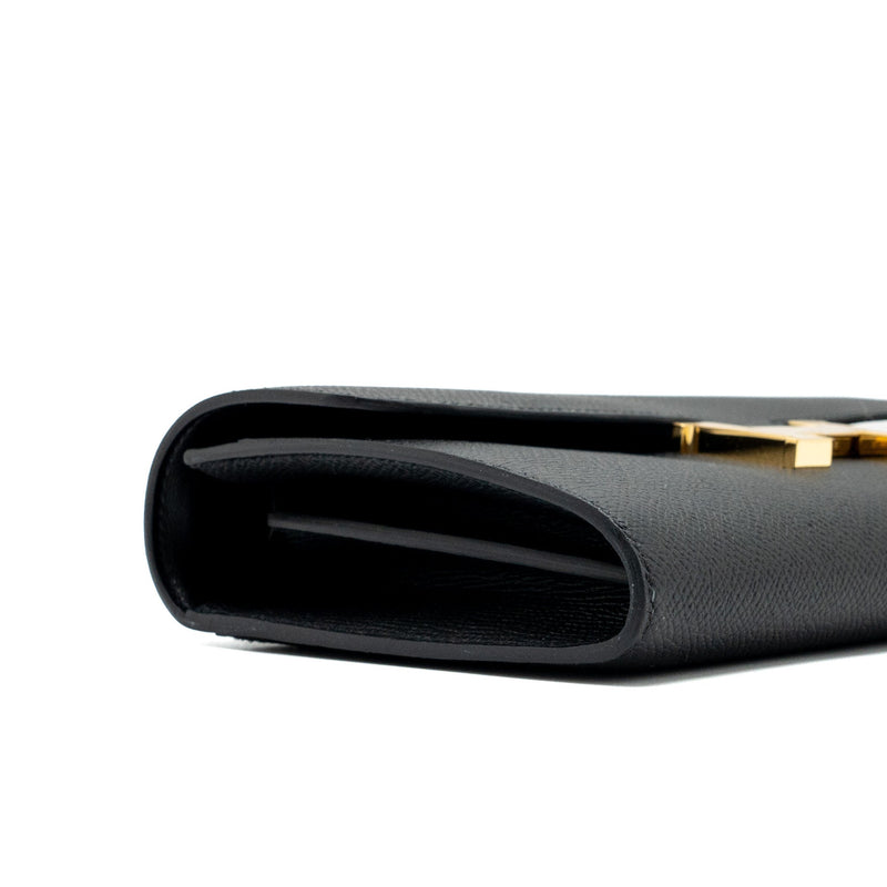 Hermes Constance To Go Epsom Black GHW Stamp B