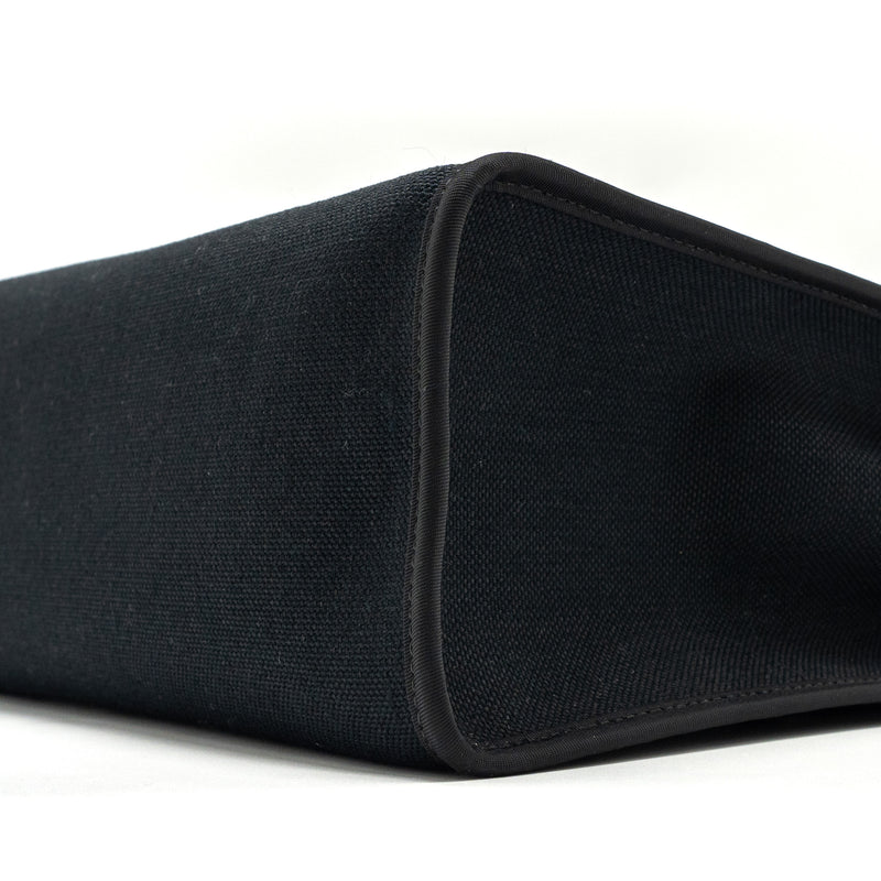 Hermes Herbag 31 Canvas/ Hunter Black SHW Stamp A