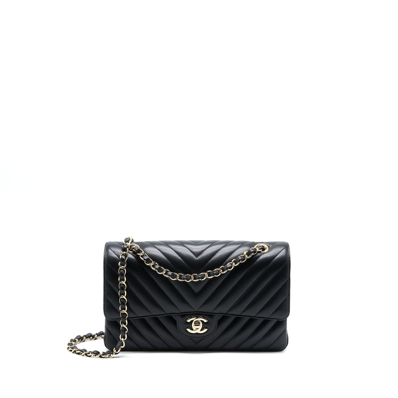 Chevron on sale chanel flap