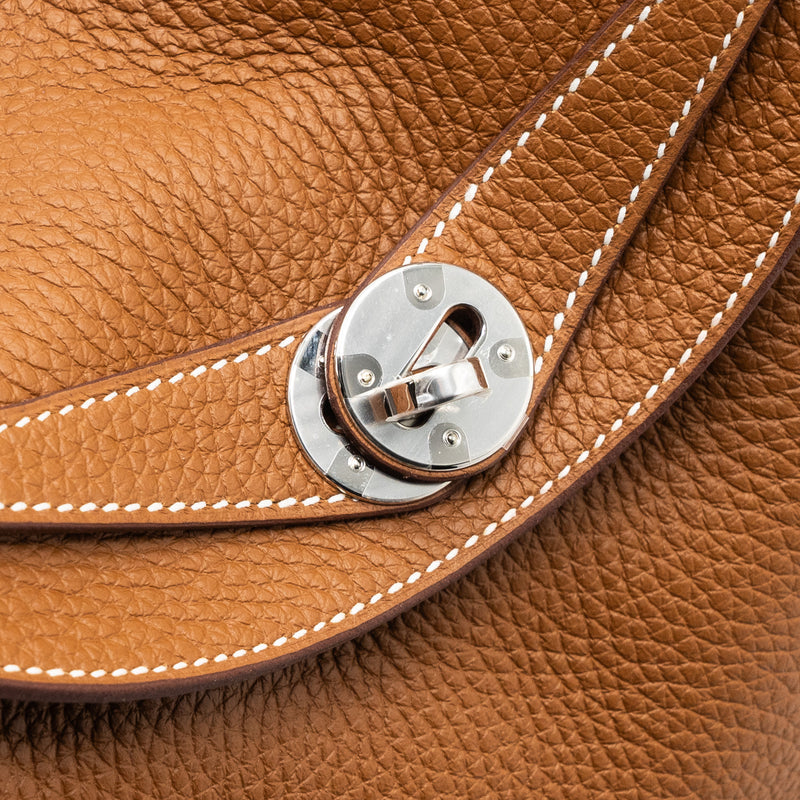 Hermes lindy 26 clemence gold SHW Stamp U