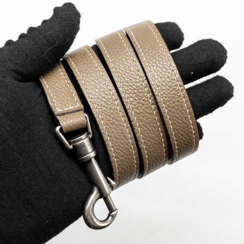 Celine Nano Luggage bag calfskin grey SHW