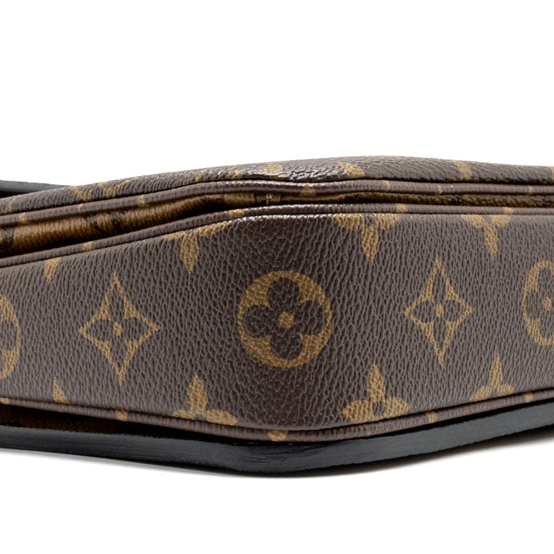 Louis Vuitton Pochette Metis monogram reverse canvas GHW