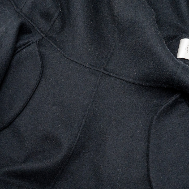 Dior Size 34 Long Coat Wool Black