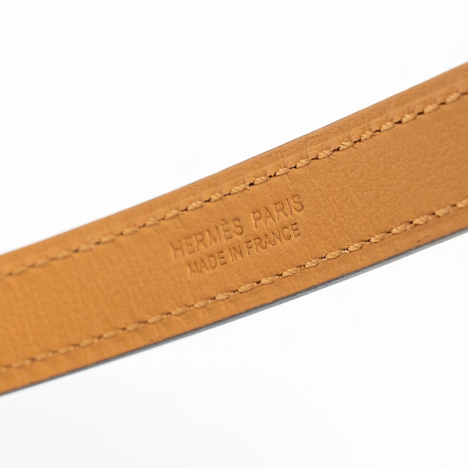 Hermes Epsom Swift Belt Mauvepere Gold 75 Hermes Epsom Swift 24mm Heritage Belt 75 30 Black Gold  main image 4