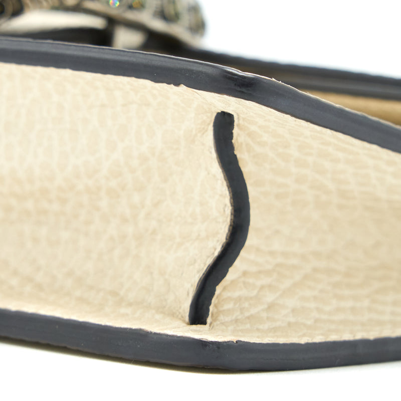 Gucci Super Mini Dionysus Calfskin White Ruthenium Hardware