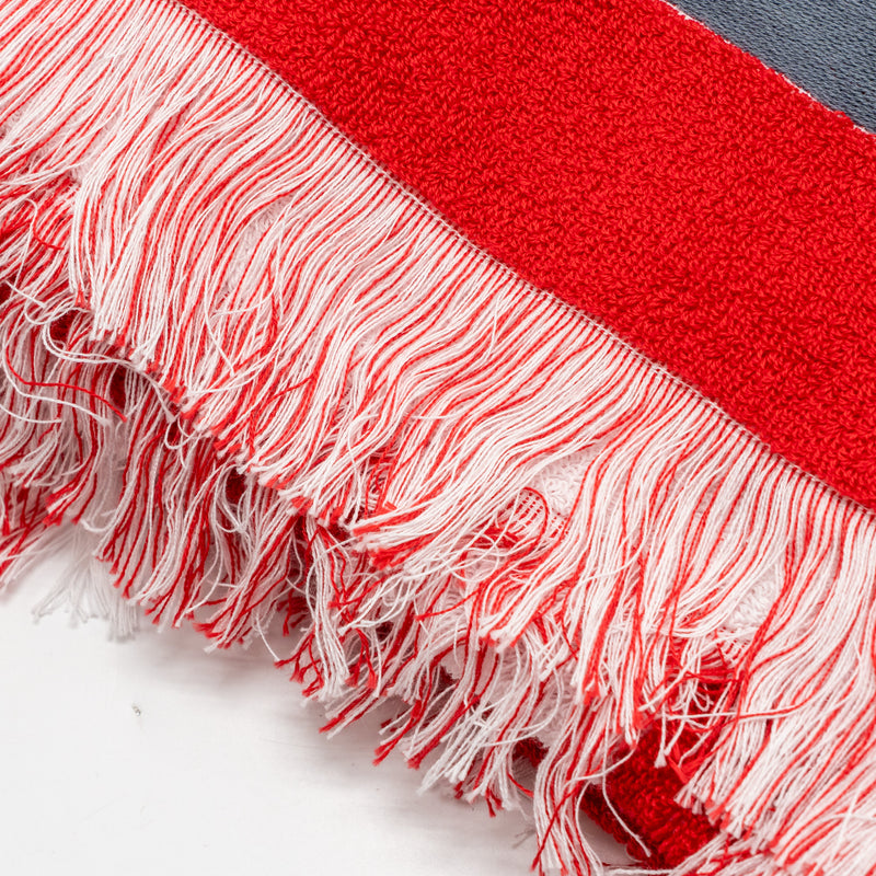 Chanel Bath Towel Cotton White/Red