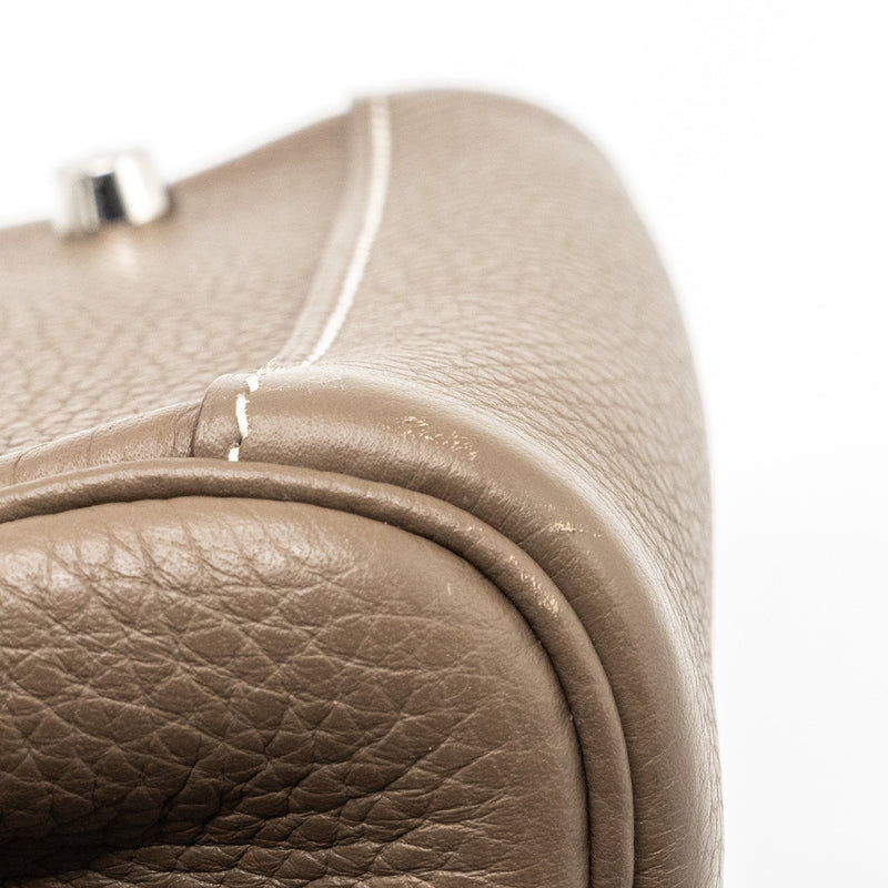 Hermes Lindy 30 Clemence Etoupe SHW Stamp C
