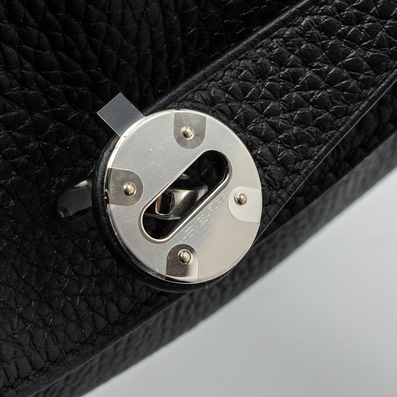 Hermes Lindy 26 Clemence Black SHW Stamp U