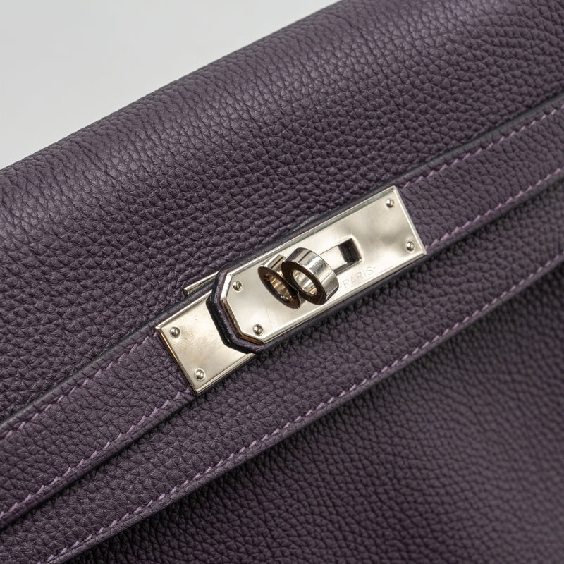 Hermes Kelly 28 Alligator/Togo 59 Raisin SHW Stamp D