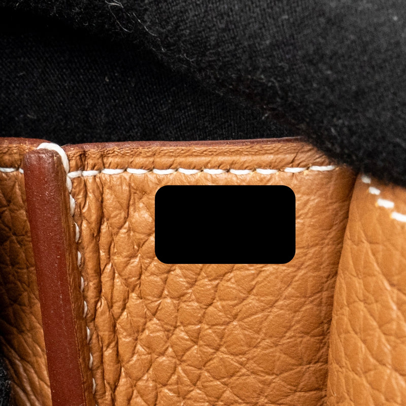 Hermes Halzan 25 Clemence Gold SHW Stamp K
