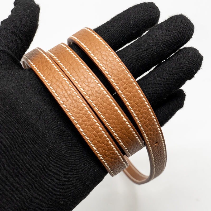 Hermes Halzan 25 Clemence Gold SHW Stamp K