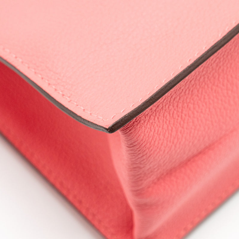 Hermes Kelly Danse Evercolor 8W Rose Azalee SHW Stamp D