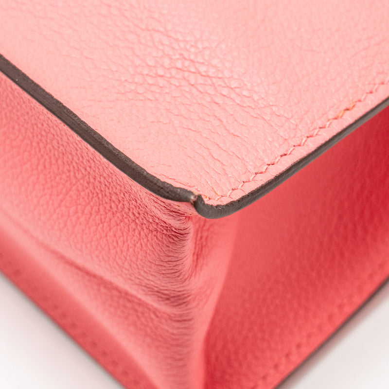 Hermes Kelly Danse Evercolor 8W Rose Azalee SHW Stamp D