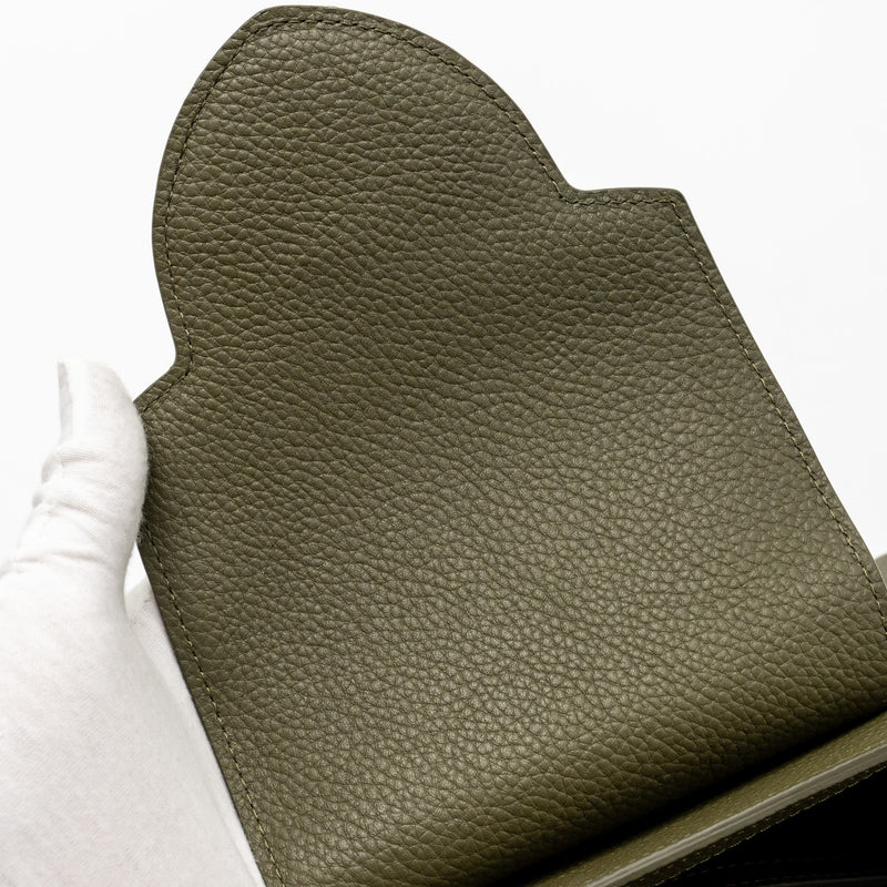 Louis Vuitton Capucines MM calfskin / python handle multicolor olive greeen / natural SHW
