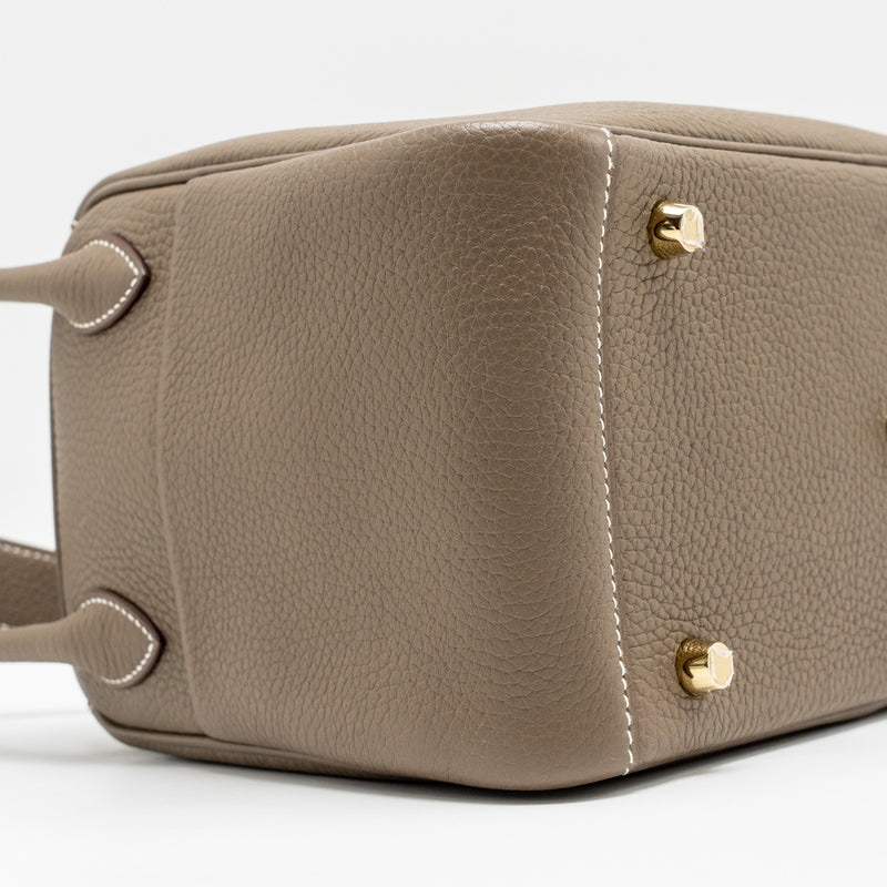 Hermes Lindy 26 Clemence Etoupe GHW stamp Z