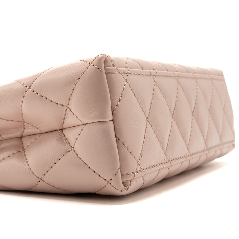 Chanel 23k Mini Shopping Bag Calfskin Light Pink GHW(Microchip)