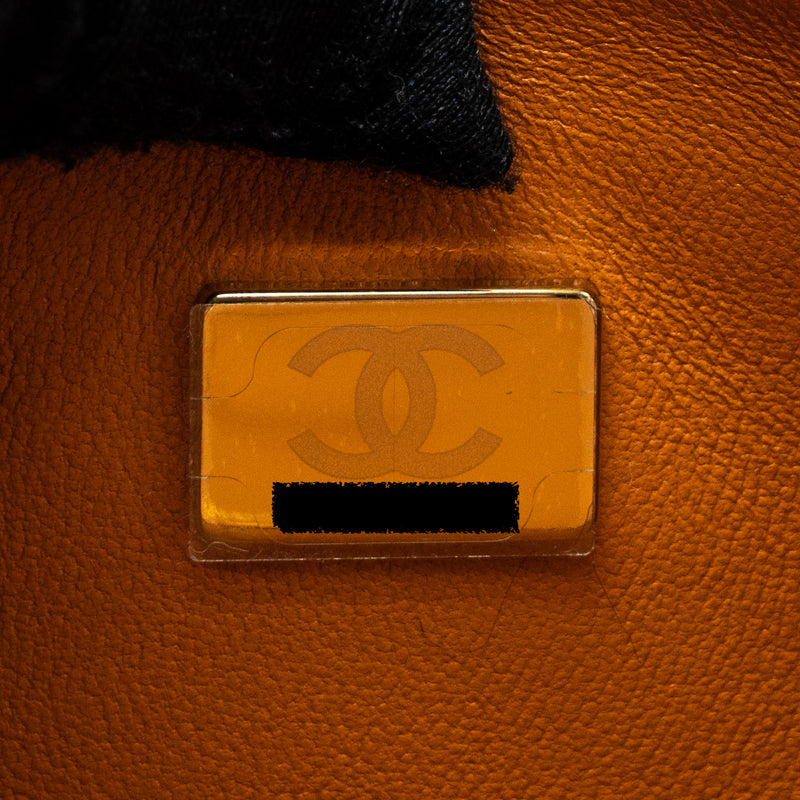 Chanel Medium Classic Double Flap Bag Caviar Caramel LGHW(Microchip)