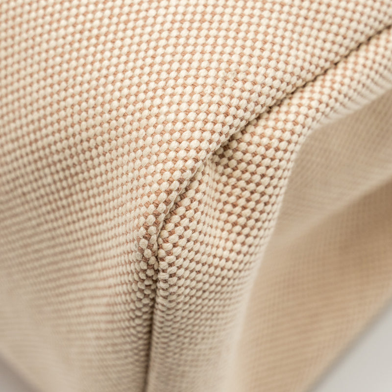 Hermes Herbag Zip 31 Pegase Pop Canvas/Hunter Capucine/Ecru-Beige/Nature SHW Stamp Z