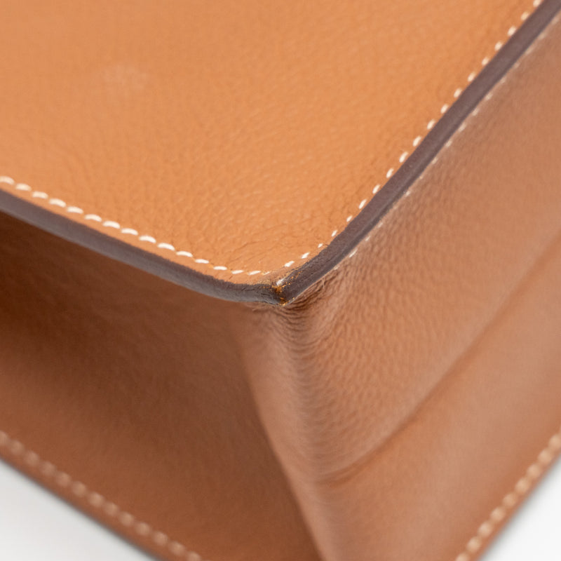 Hermes Kelly Danse Evercolor Gold GHW Stamp Y