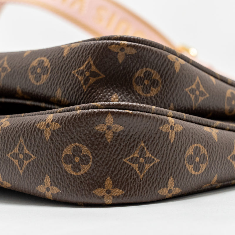 Louis Vuitton Multi Pochette Accessories Monogram Canvas GHW