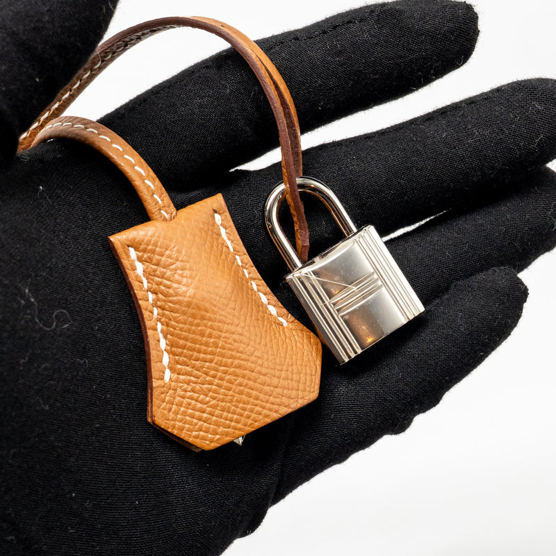 Hermes Birkin 35 Sellier epsom gold SHW stamp Y