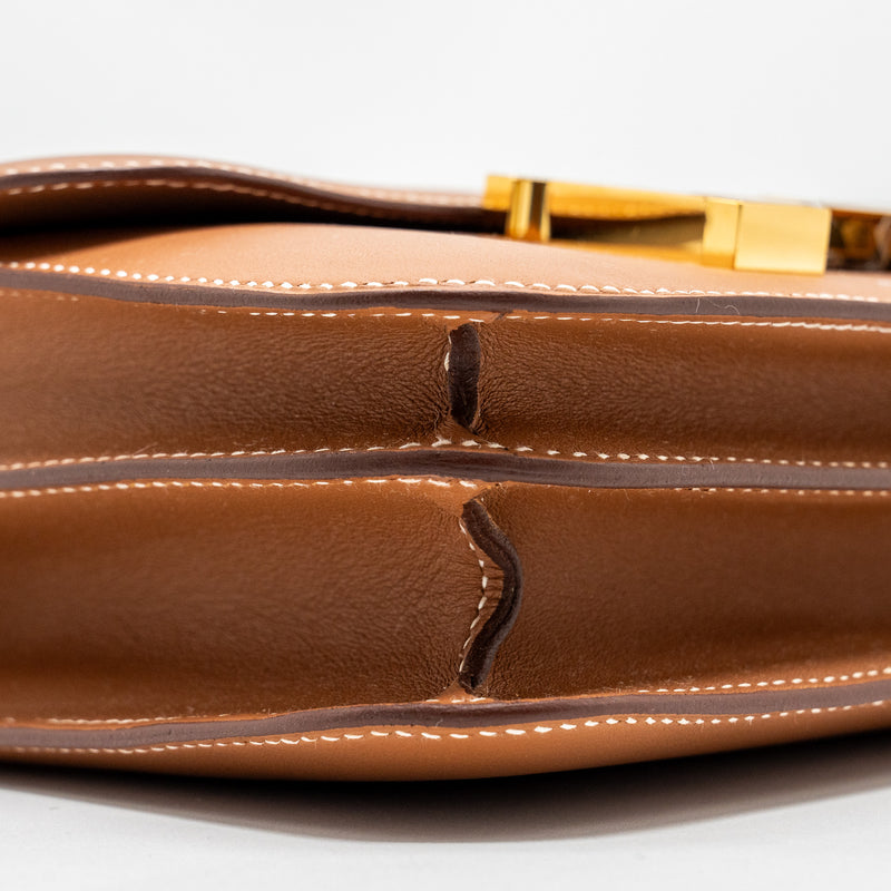 Hermes Mini Constance swift gold GHW stamp B