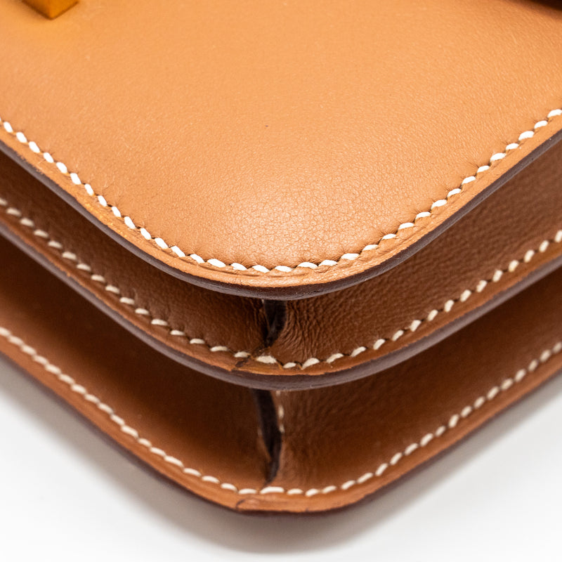 Hermes Mini Constance swift gold GHW stamp B