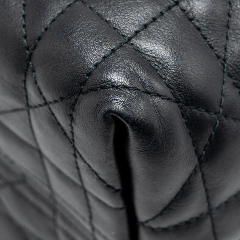 Dior Toujours Vertical Nano Tote Bag calfskin black LGHW