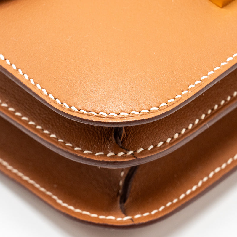 Hermes Mini Constance swift gold GHW stamp B