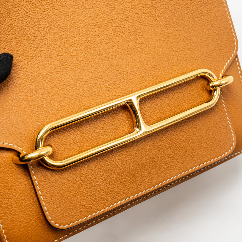 Hermes Roulis 23 evercolor toffee GHW stamp A