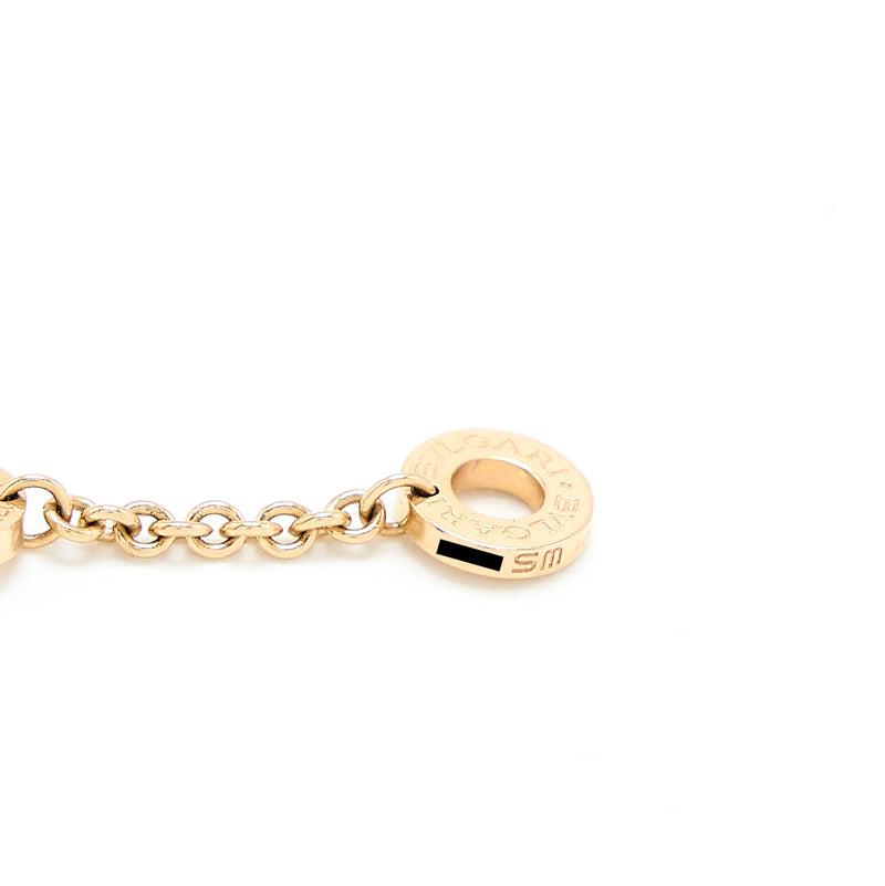 Bvlgari Size S/M B.Zero 1 Bracelet Rose Gold Diamonds