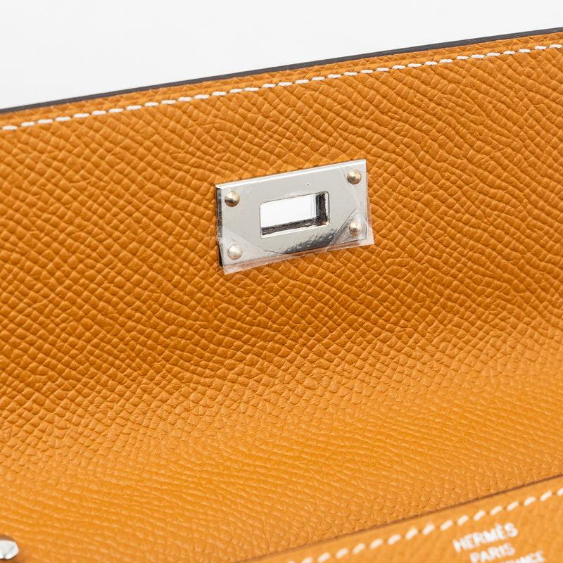 Hermes Kelly To Go Epsom 1H Toffee SHW Stamp B