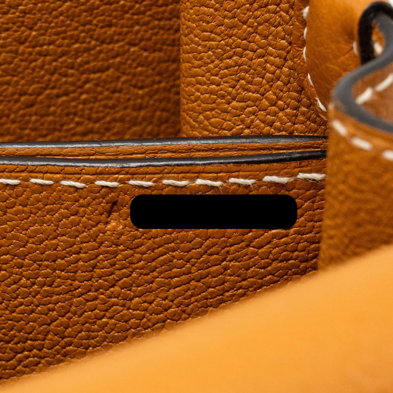 Hermes Roulis 23 evercolor toffee GHW stamp A