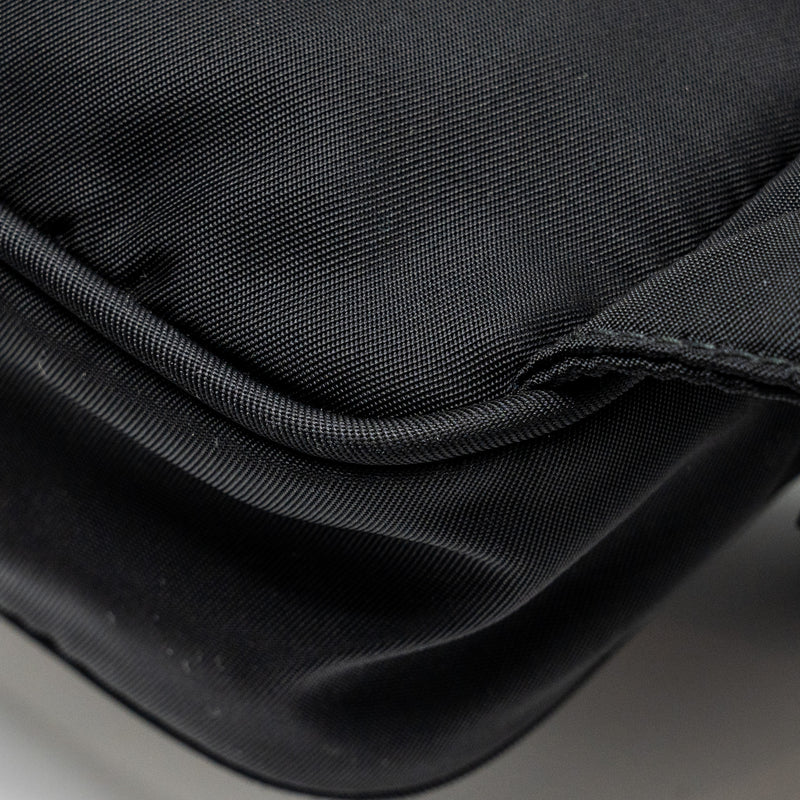 Prada Re-Nylon Belt Bag Nylon Black SHW
