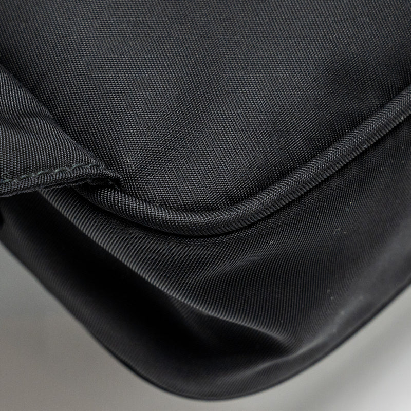 Prada Re-Nylon Belt Bag Nylon Black SHW