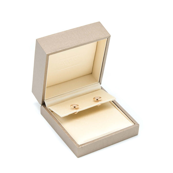Bvlgari Single Earring Rose Gold Diamonds (Sell In A Set)